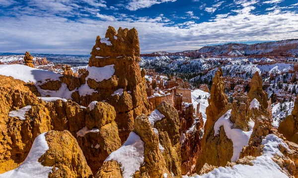 Bryce Canyon National Park Winter — Stock Photo, Image