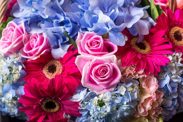 Ramo Hermoso Color Dulce Flores — Foto de Stock