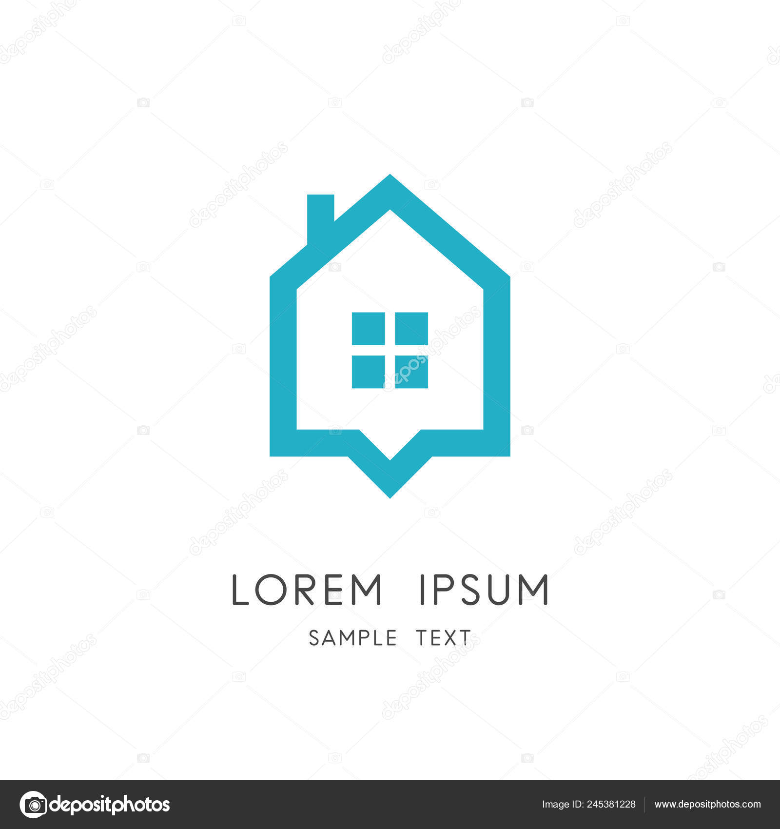 house outline logo home outline logo house window chimney address symbol realty real stock vector c alexkaplun 245381228 house outline logo home outline logo house window chimney address symbol realty real stock vector c alexkaplun 245381228