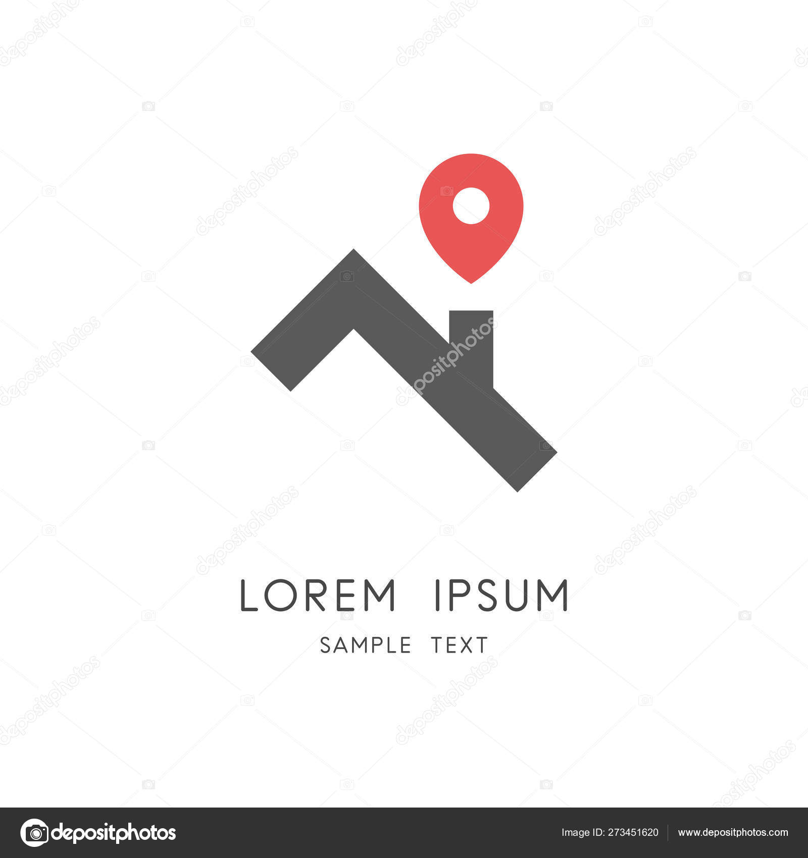 roof place logo house home chimney address symbol real estate stock vector c alexkaplun 273451620 roof place logo house home chimney address symbol real estate stock vector c alexkaplun 273451620