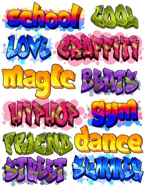 Graffiti Name Free Vector Eps Cdr Ai Svg Vector Illustration Graphic Art