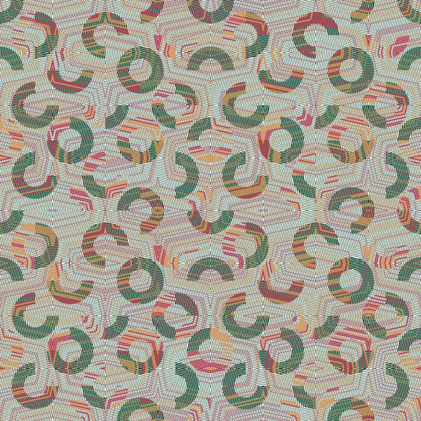 Бесшовный Абстрактный Геометрический Узор Цветные Векторные Иллюстрации Вязаными Текстурами Отлично — стоковый вектор