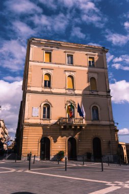 Caltanissetta Ticaret Odası dışarıdan görüldü.
