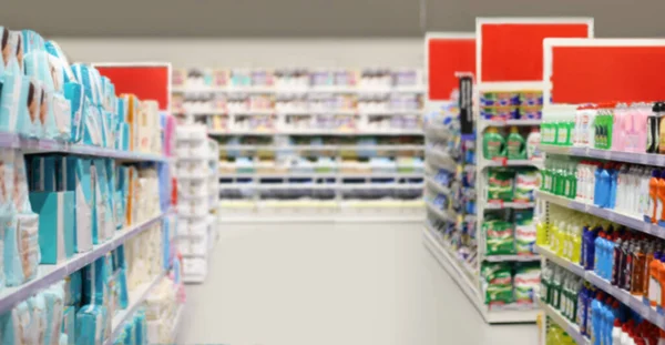 shopping in supermarket.(washing powder,detergent,shampoo, soap)