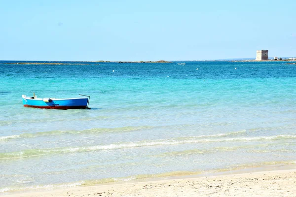 Strand Porto Cesareo Salento Italië — Stockfoto