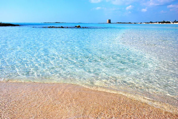 Playa Porto Cesareo Salento Italia — Foto de Stock