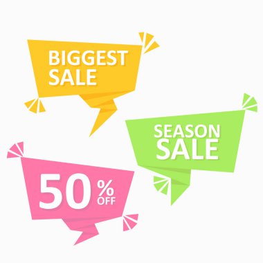 modern tasarım renkli satış etiketleri etiket tanıtımı ve fiyat etiketleri 