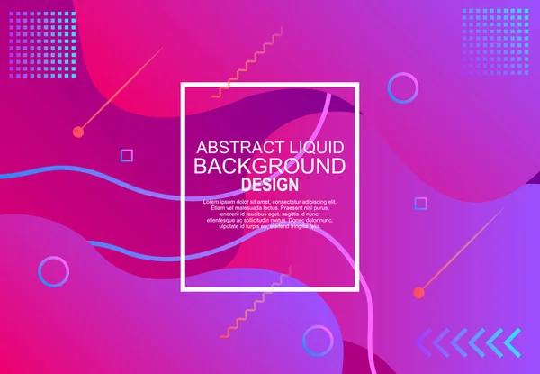 Abstract Modern Set Landing Background Template — Stock Vector