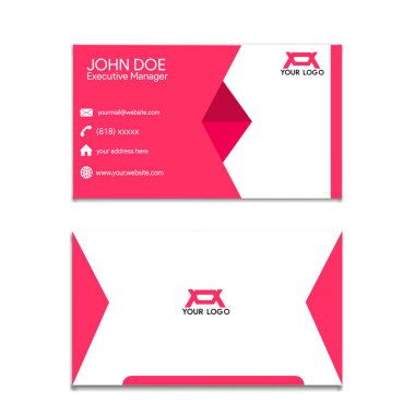 Lüks kartvizit tasarımı modern kartvizit tasarımı - vektör