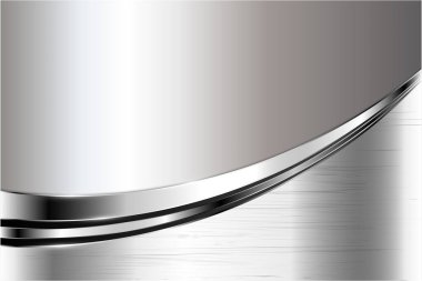  Metalik arka plan. Gri ve gümüş lüksü. Zarif metal modern tasarım.