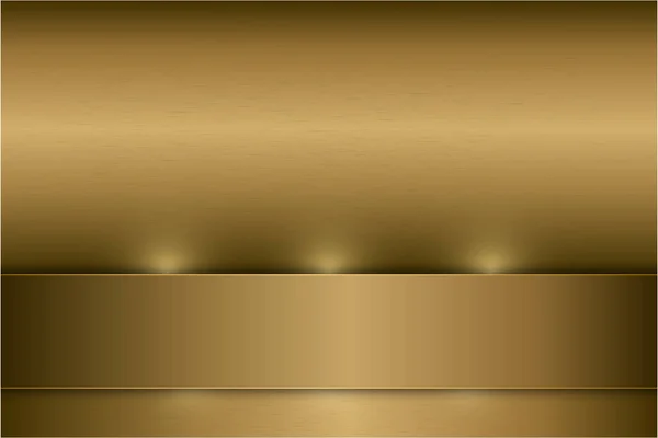 金碧辉煌的背景 金碧辉煌的纹理 典雅的金金属现代设计 — 图库矢量图片