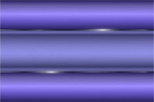 金属の背景銀の光沢を持つ紫の高級 エレガントな金属現代的なデザイン — ストックベクタ