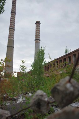 Terk edilmiş duvar tuğlaları 