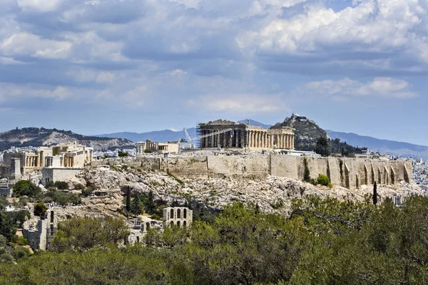 Acrópolis de Atenas en restauración —  Fotos de Stock