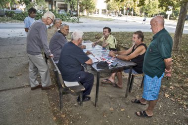 Büyükler oyun kartları