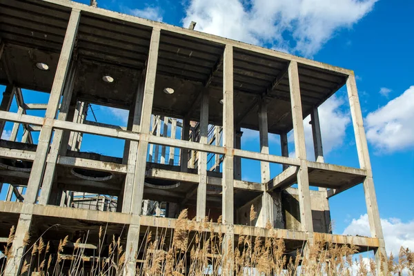 Verwüstete Viskosefabrik Serbien Der Stadt Loznica Einst Führer Und Mächtige — Stockfoto