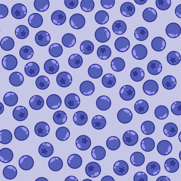 Mutfak menüsü kafe veya restoran için kusursuz vektör şirin yaban mersini arka plan duvar kağıdı deseni