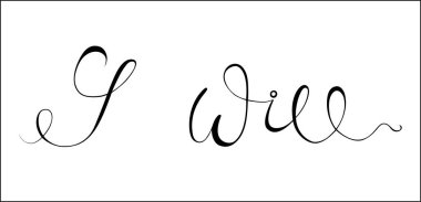 Yapacağım. Harf motivasyon ifadesi