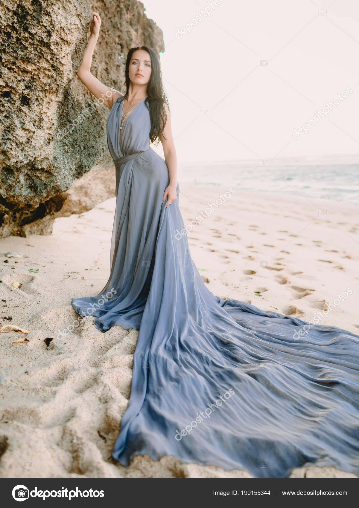 beach portrait dress