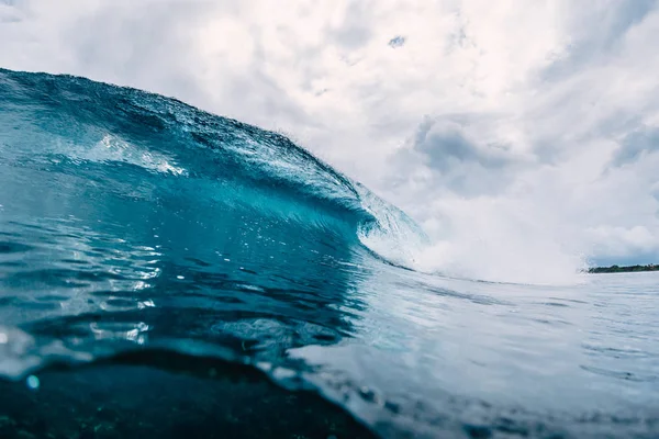 Big Blue Wave Ocean Breaking Wave Oahu — Stock Photo, Image