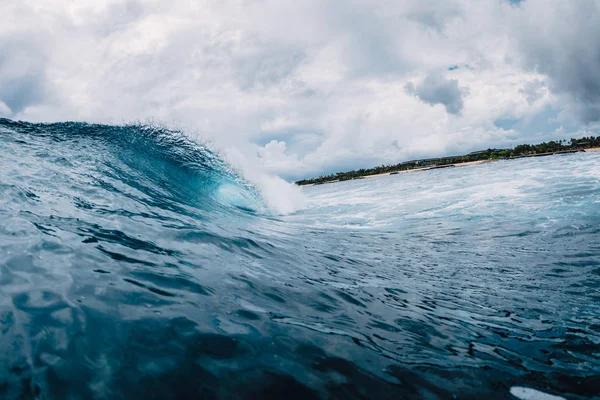 Mavi Dalga Okyanusu Sörf Dalgası — Stok fotoğraf