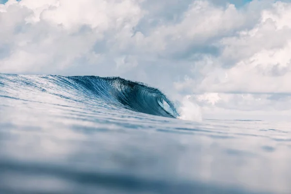 Ocean Barrel Wave Ocean Breaking Wave Pour Surf Tahiti — Photo