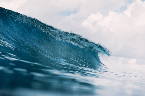 Onda Barril Oceánico Océano Rompiendo Olas Para Surfear Tahití — Foto de Stock