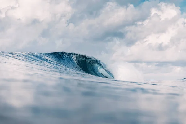 Onda Barril Oceánico Océano Rompiendo Olas Para Surfear Tahití —  Fotos de Stock