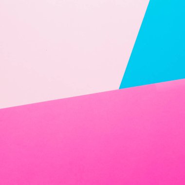 Mavi ve pembe doku arka plan. Düz yatıyordu. Üstte görüntü