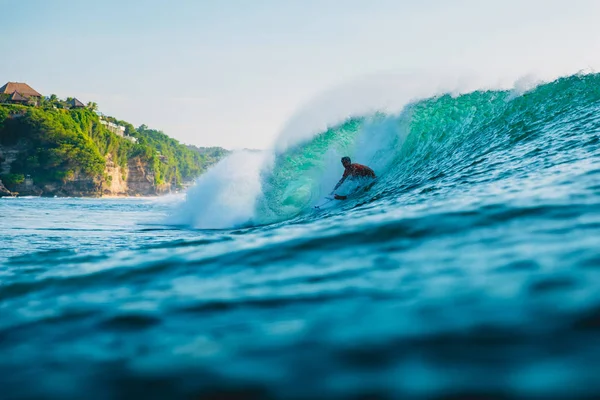 April 2019 Bali Indonesien Surfare Rida Fat Wave Professionell Surfing — Stockfoto