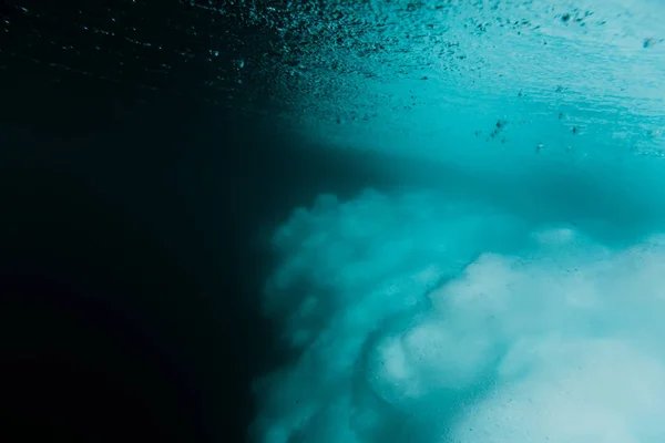 Wave Underwater Bubbles Ocean Underwater — Stock Photo, Image