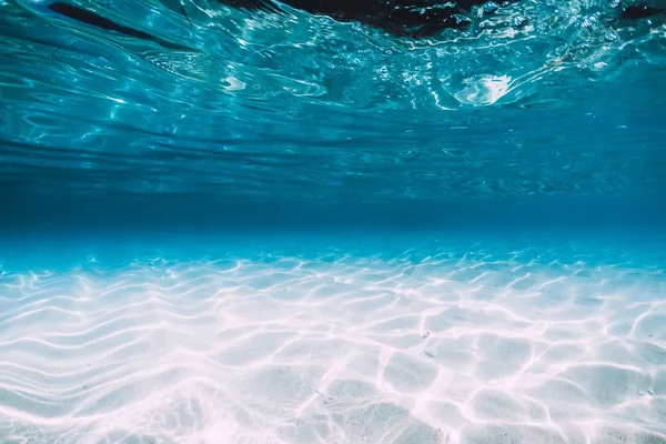 Tropical Blue Ocean White Sand Underwater Hawaii — Stock Photo, Image