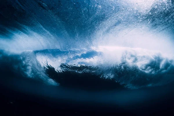 海中の海の波 水中の海のテクスチャ — ストック写真