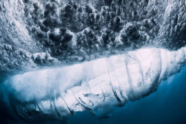 Ozeanwelle Unter Wasser Ozeanstrukturen Unter Wasser — Stockfoto