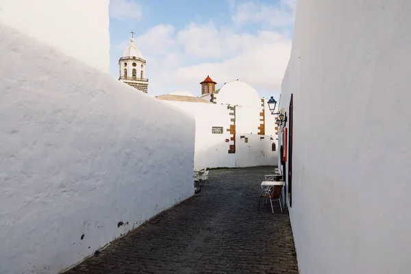 Lanzarote Spanien April 2020 Die Alte Architektur Der Stadt Teguise — Stockfoto