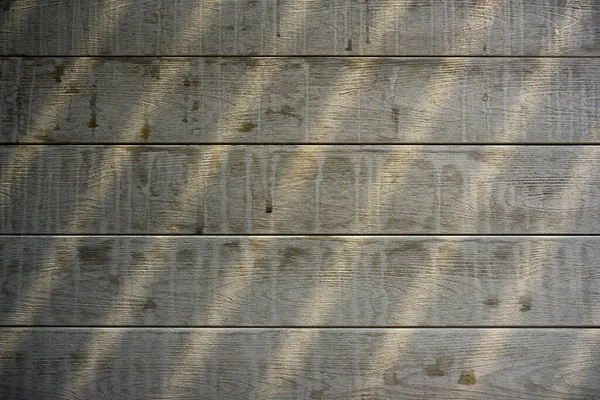 Old Wooden Wall Has Water Stains Looks Dirty Light Shining — Stock Photo, Image