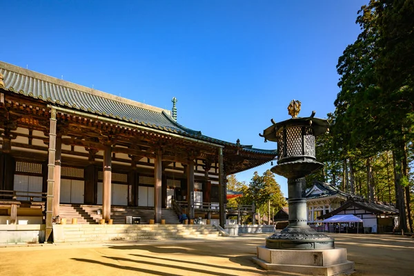 Wakayama Japan Prosince 2018 Konpon Daito Pagoda Chrámu Danjo Garan — Stock fotografie