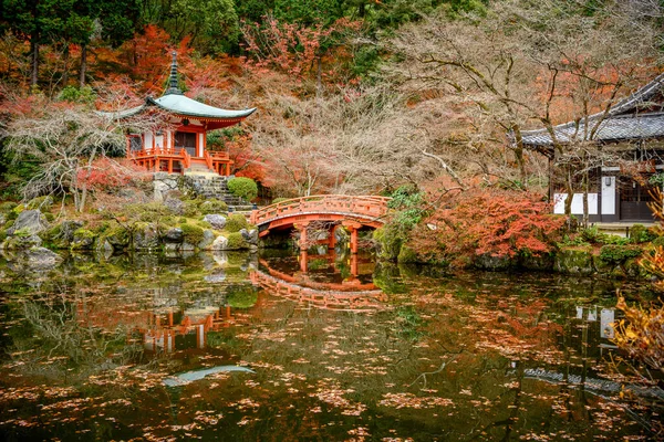 Sonbahar Sezonunda Daigo Tapınağı Kyoto Japonya 1994 Ten Beri Bir — Stok fotoğraf