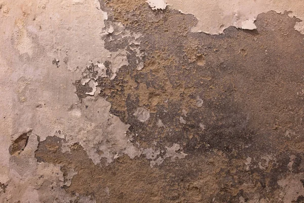 Старая Поврежденная Гранжевая Цементная Стена Гипса — стоковое фото