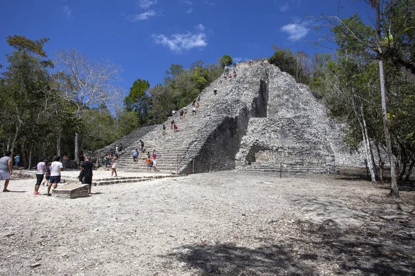 Yucatan, Meksika. Coba Maya harabeleri, 20 Mart 2017 turist