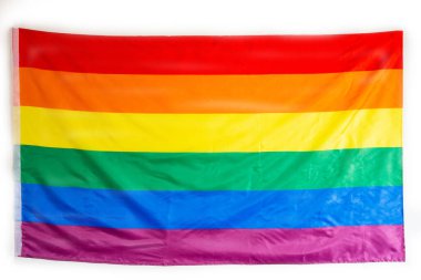 Gökkuşağı bayrağı, gay gurur bayrağı ve LGBT gurur bayrağı, lezbiyen, gey, biseksüel ve transgender LGBT gurur ve LGBT sosyal hareketlerin arka plan dokusunun sembolüdür.