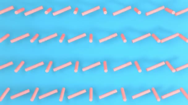 Abstrakte Pastellfarbene Hintergrundanimation Nahtlose Schleife — Stockvideo