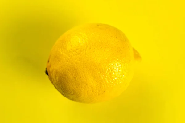 Fresh Lemon Yellow Pastel Background Close — Stock Photo, Image
