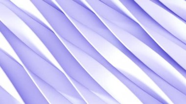 3D pastel büküm hatları dönen farklı renklerin soyut kümesi. Dikişsiz loop4k animasyon görüntüleri.