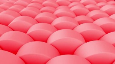 farklı renklerde şekiller silindir 3D soyut set yuvarlak nesne arka plan. 4k