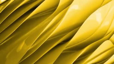 Sıvı yağ maddesinin 3 boyutlu canlandırması. Soyut ters-grond animasyonu. Dalga ve R