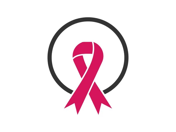 Aids Icon with a circle. For awareness about the disease and the HIV AIDS patents. Avoid transmission with awareness and campaigns on AIDS — Stock Vector