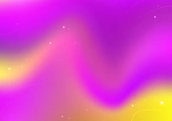 Абстрактный Градиент Фиолетовый Желтый Цвет Фона Векторная Иллюстрация Современная Галактика — стоковый вектор