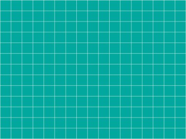 Yeşil renk arkaplan vektör çizelgesi üzerindeki tablo ızgarası çizgisi