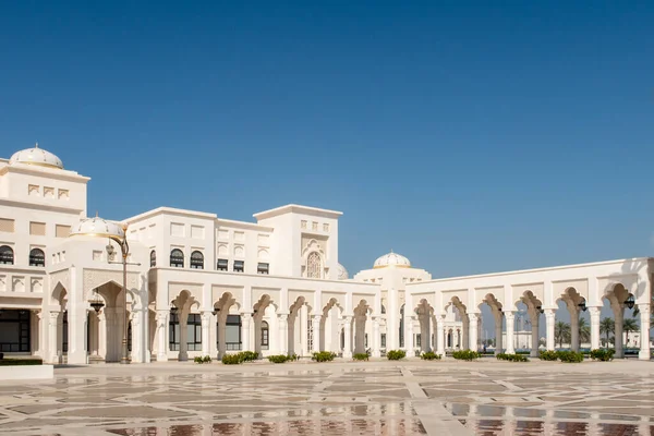 Abu Dhabi Emiratos Árabes Unidos 2020 Palacio Presidencial Los Emiratos — Foto de Stock